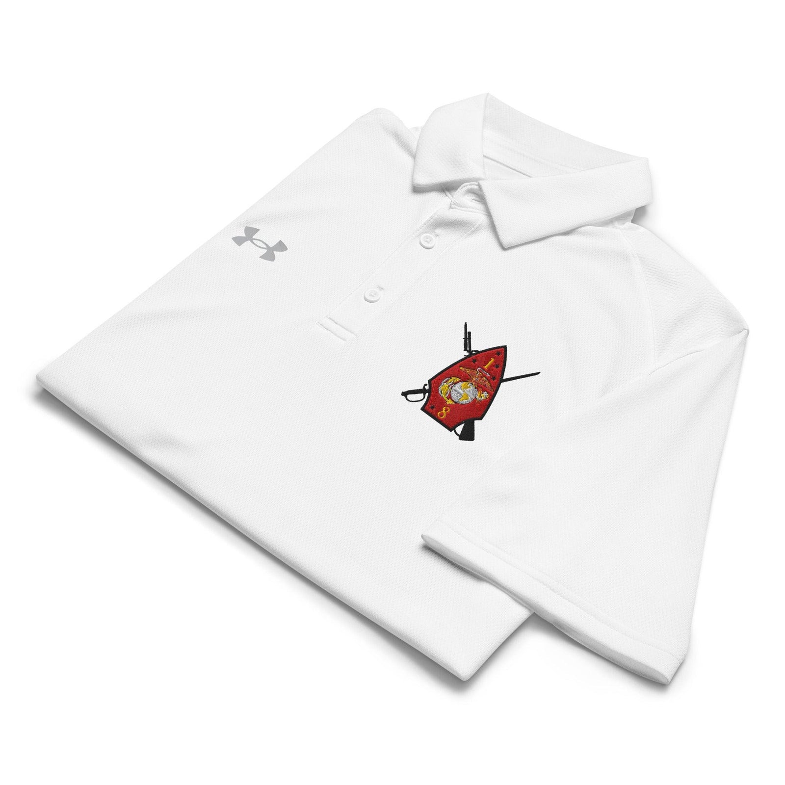 1st Battalion 8th Marines Embroidered Under Armour® Men's Polo Tactically Acquired