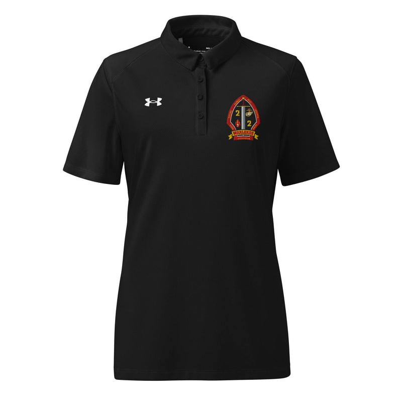 2/2 Marines Embroidered Under Armour® Women’s Polo