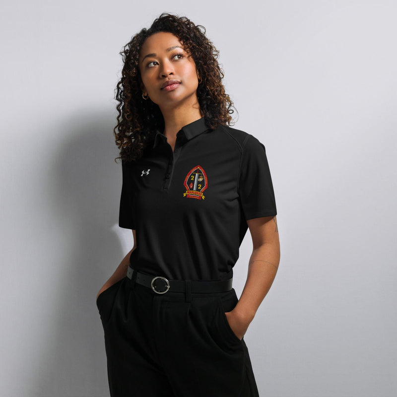 2/2 Marines Embroidered Under Armour® Women’s Polo