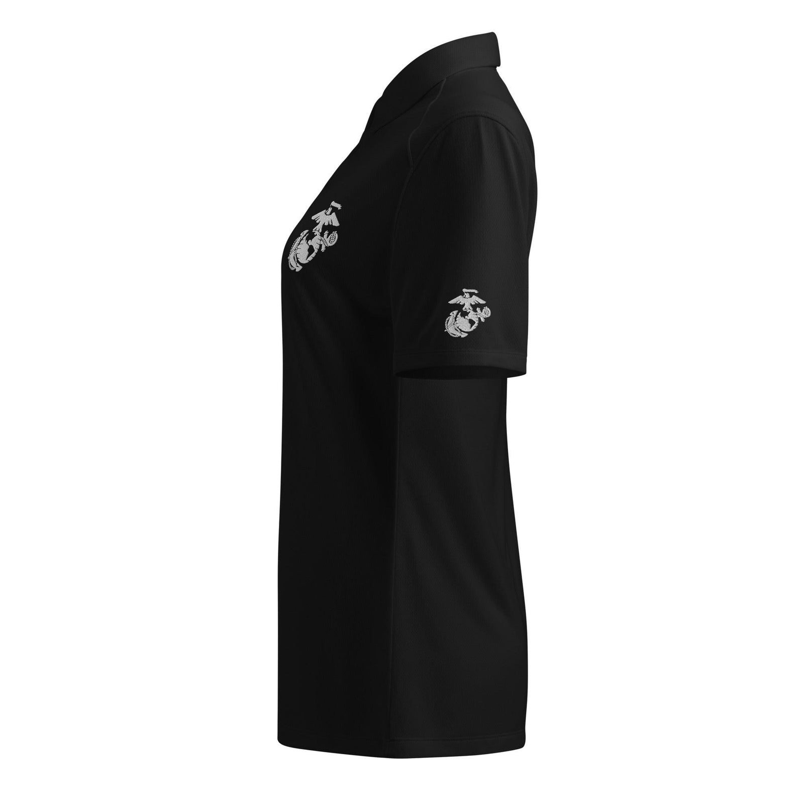 U.S. Marine Corps White EGA Embroidered Under Armour® Women's Polo Tactically Acquired   