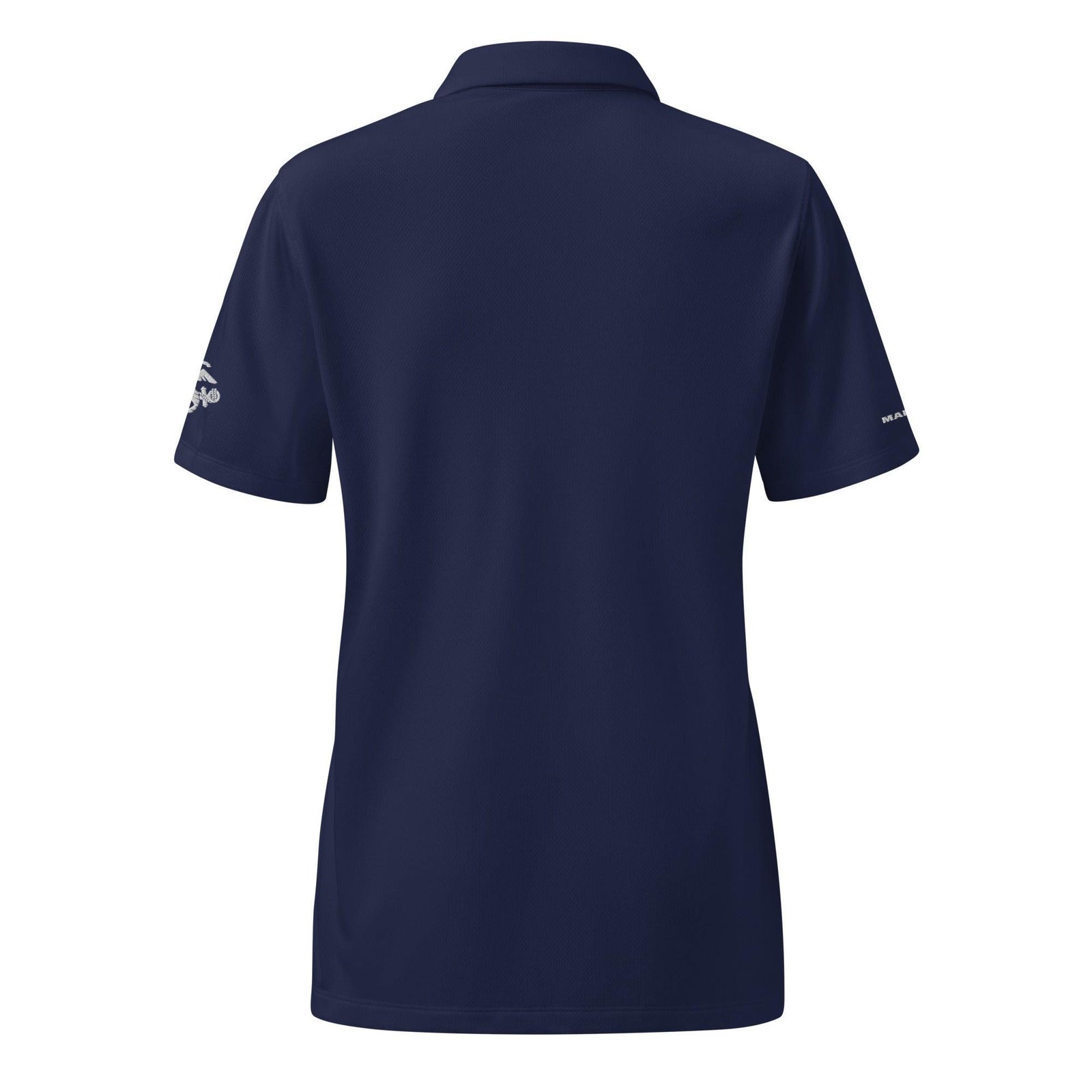 U.S. Marine Corps White EGA Embroidered Under Armour® Women's Polo Tactically Acquired   