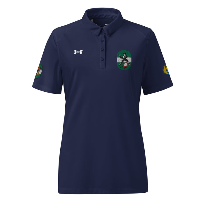 491st BG - 854th Bomb Squadron Embroidered Under Armour® Women's Polo Tactically Acquired Navy S 