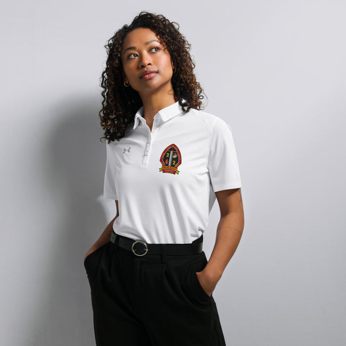 2/2 Marines Embroidered Under Armour® Women’s Polo Tactically Acquired   