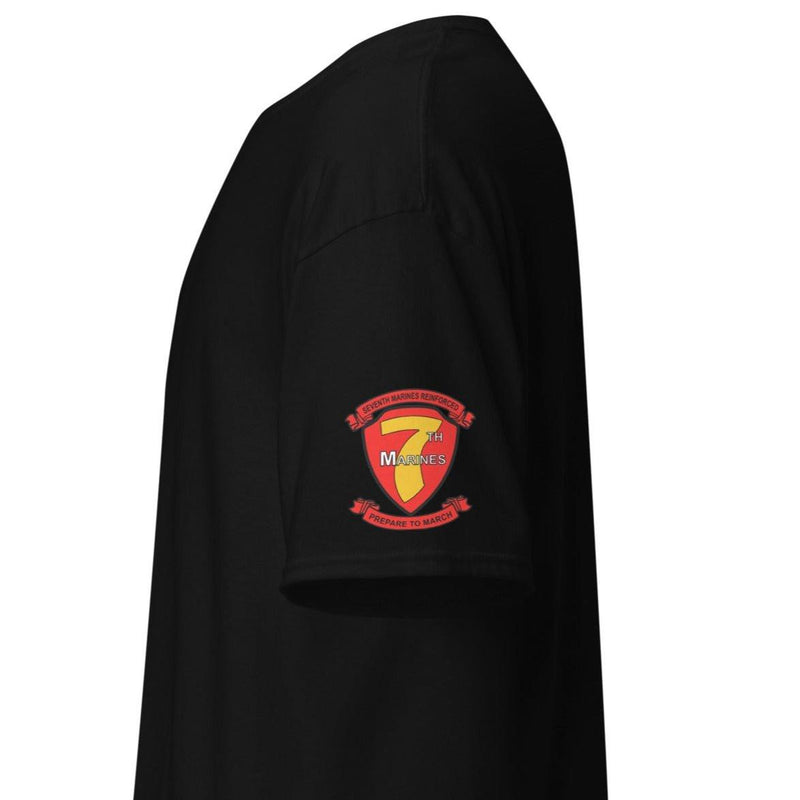 Double-Sided 2/7 Marines Veteran T-Shirt
