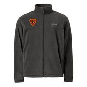 3rd Marine Division Embroidered Unisex Columbia® Fleece Jacket Tactically Acquired Charcoal Heather S 