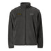 U.S. Army Airborne Tab Embroidered Unisex Columbia® Fleece Jacket Tactically Acquired Charcoal Heather S 