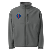 1st Marine Division Embroidered Columbia® Soft-Shell Jacket Tactically Acquired Graphite S