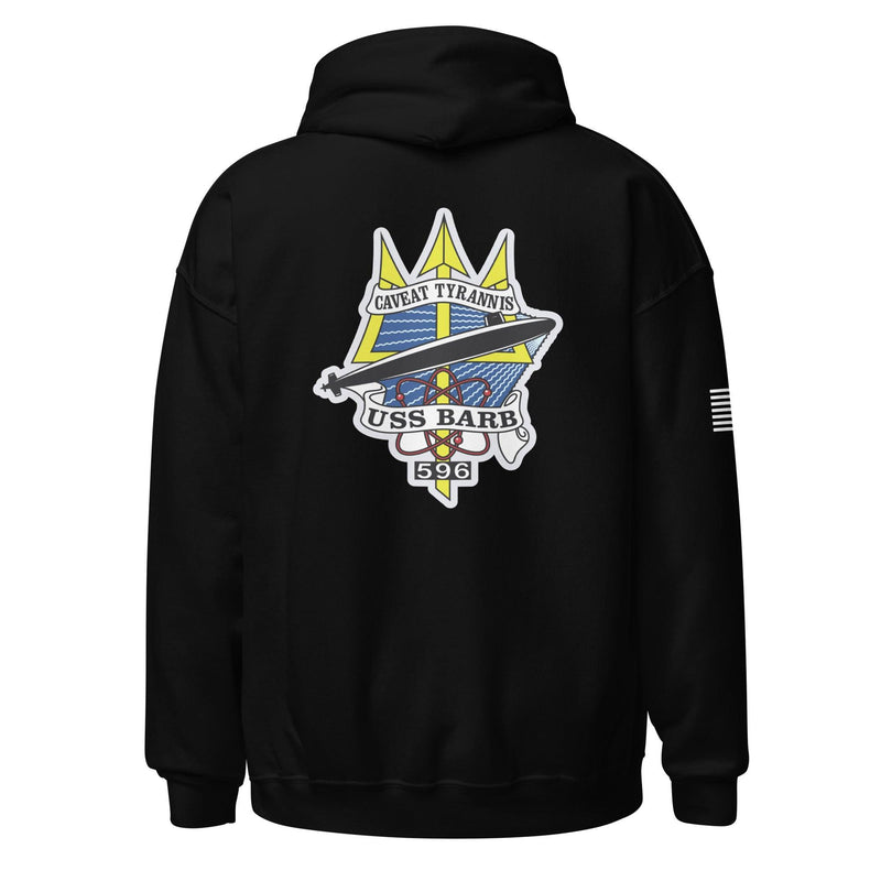 USS Barb (SSN-596) Submarine U.S. Navy Veteran Unisex Hoodie
