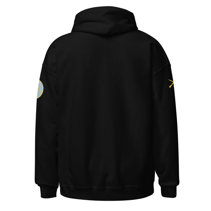 U.S. Army Infantry Branch Follow Me Emblem Unisex Hoodie Tactically Acquired   