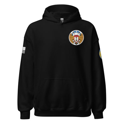 100th Bomb Group (H) Squadron Legacy WW2 Tribute Unisex Hoodie Tactically Acquired Black S 