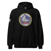 U.S. Navy SEAL Team 4 Frogman Unisex Hoodie Tactically Acquired Black S 
