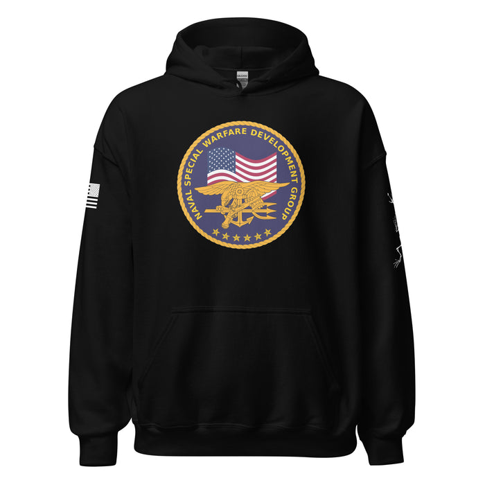 U.S. Navy SEAL Team 6 DEVGRU Frogman Unisex Hoodie Tactically Acquired Black S 