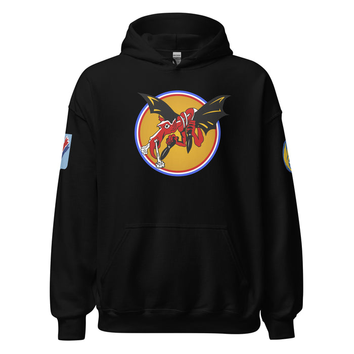 534th Bombardment Squadron (Heavy) 381st BG WW2 Unisex Hoodie Tactically Acquired Black S 
