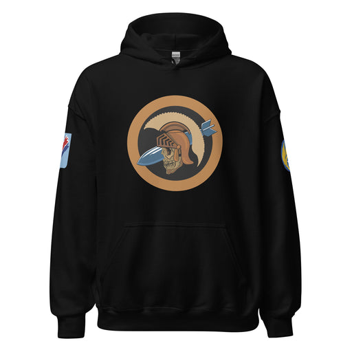 533rd Bombardment Squadron (Heavy) 381st BG WW2 Unisex Hoodie Tactically Acquired Black S 