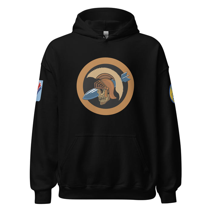 533rd Bombardment Squadron (Heavy) 381st BG WW2 Unisex Hoodie Tactically Acquired Black S 