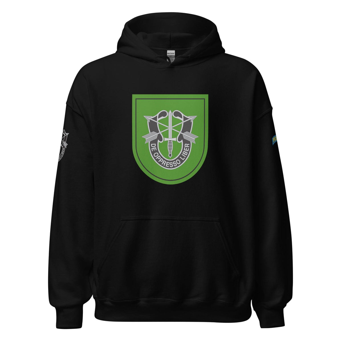 U.S. Army 10th Special Forces Group (10th SFG) Beret Flash Unisex Hood
