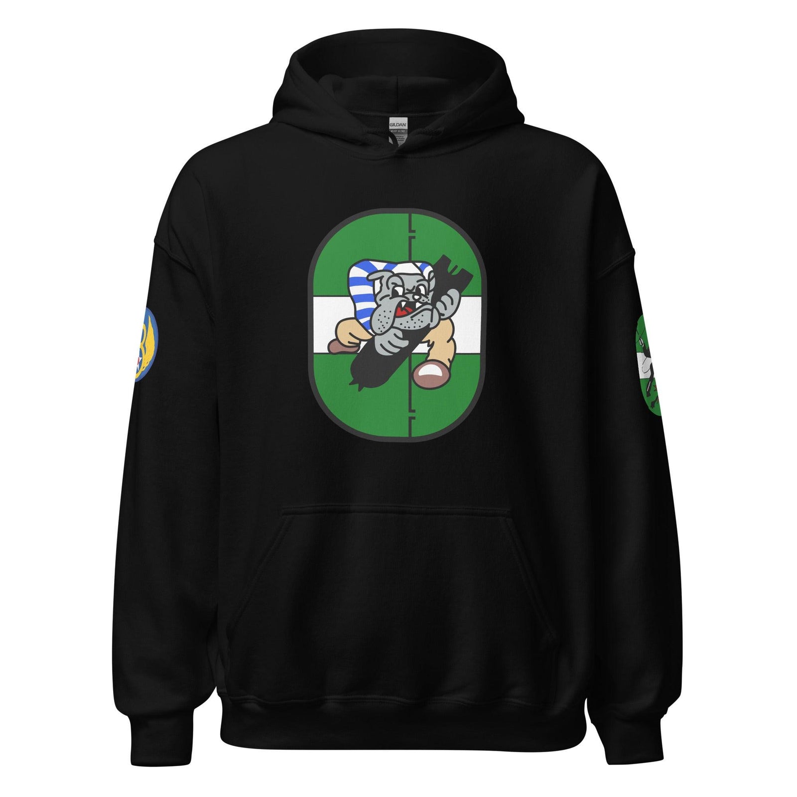 852nd Bomb Squadron 491st Bomb Group WW2 Unisex Hoodie Tactically Acquired Black S 