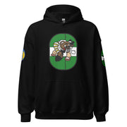 855th Bomb Squadron 491st Bomb Group WW2 Unisex Hoodie Tactically Acquired Black S 