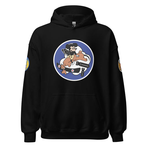 349th Bombardment Squadron - 100th Bomb Group - Unisex Hoodie Tactically Acquired Black S 