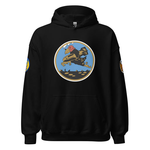 351st Bombardment Squadron - 100th Bomb Group - Unisex Hoodie Tactically Acquired Black S 
