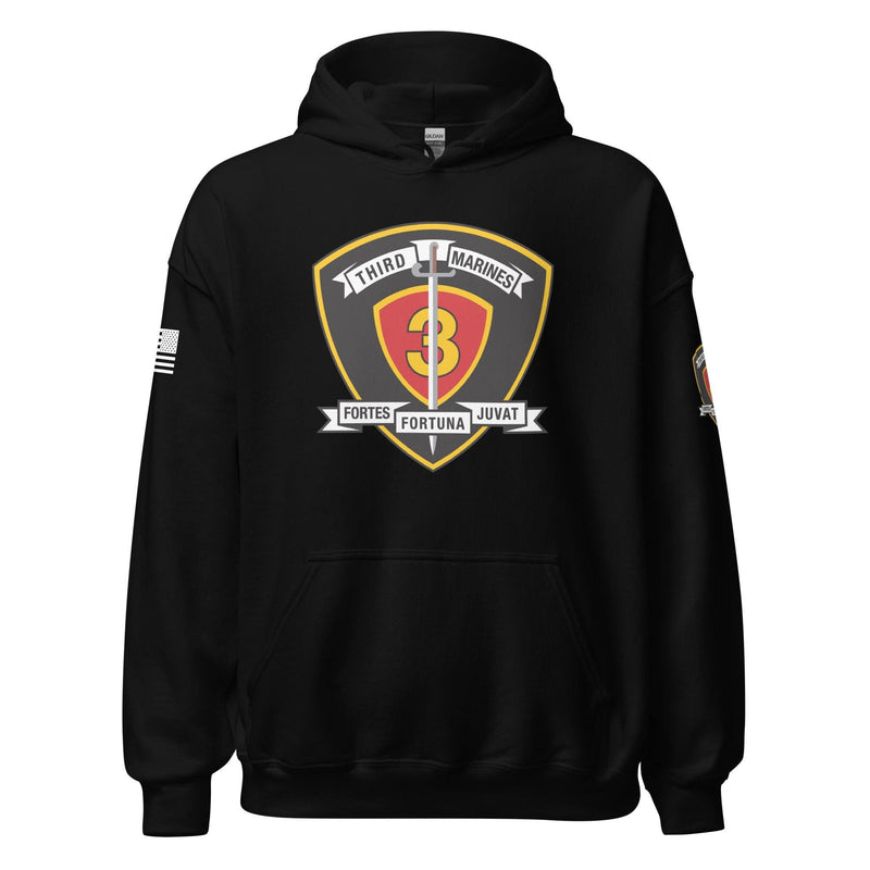 1st Bn 3rd Marines (1/3 Marines) Unisex Hoodie