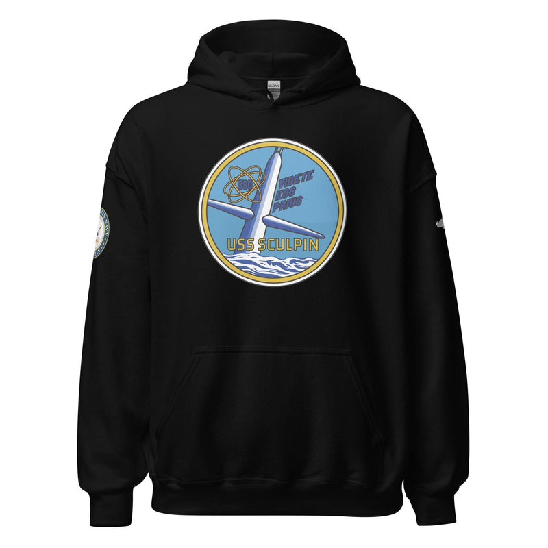 USS Sculpin (SSN-590) U.S. Navy Veteran Unisex Hoodie