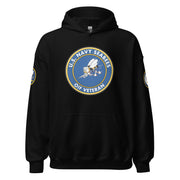 U.S. Navy Seabees OIF Veteran Unisex Hoodie Tactically Acquired Black S 