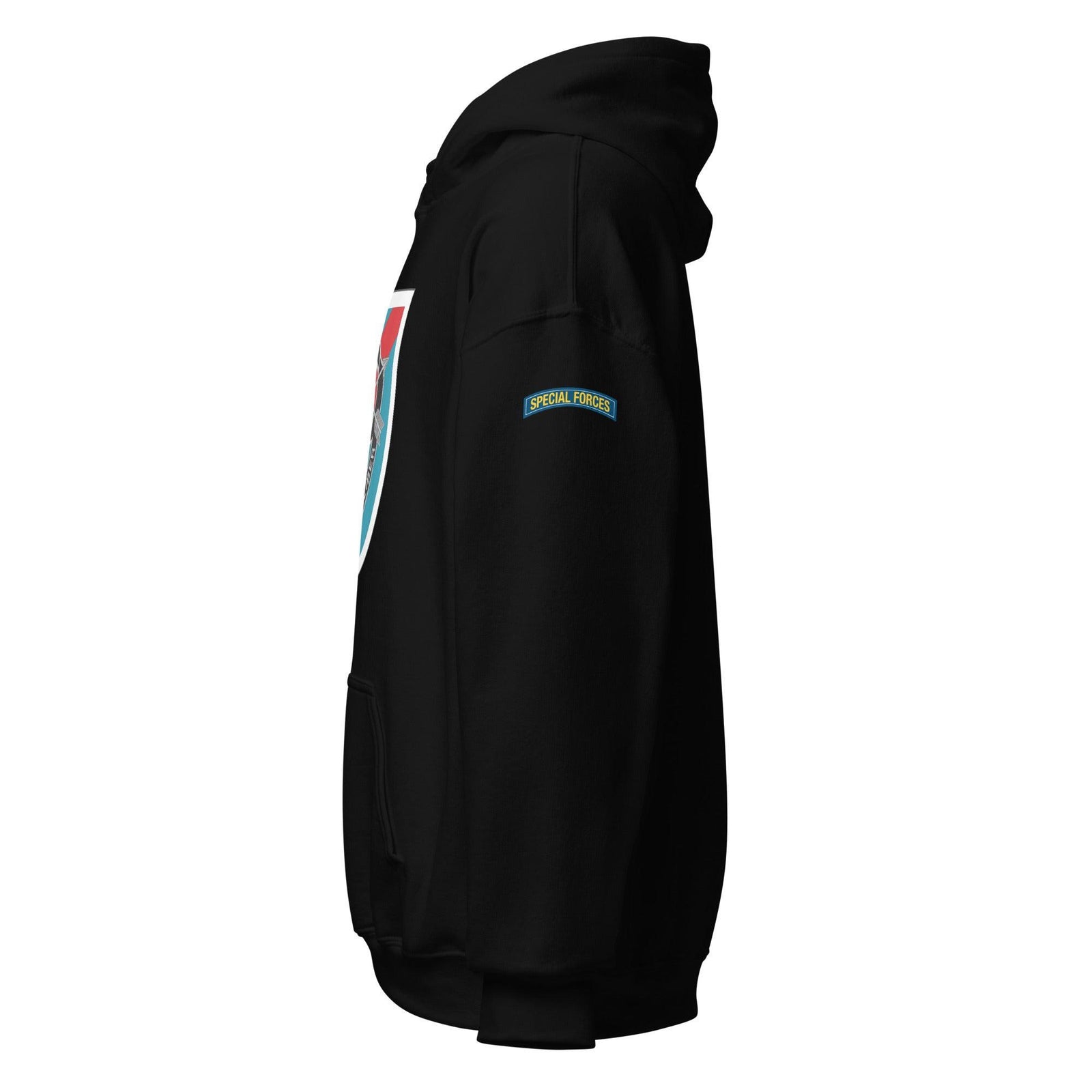 U.S. Army 20th Special Forces Group (20th SFG) Beret Flash Unisex Hoodie Tactically Acquired   