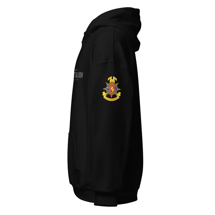 1/8 Marines "Beirut Battalion" Unit Motto Unisex Hoodie Tactically Acquired   