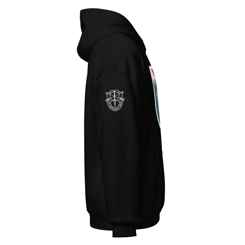 U.S. Army 11th Special Forces Group (11th SFG) Beret Flash Unisex Hoodie