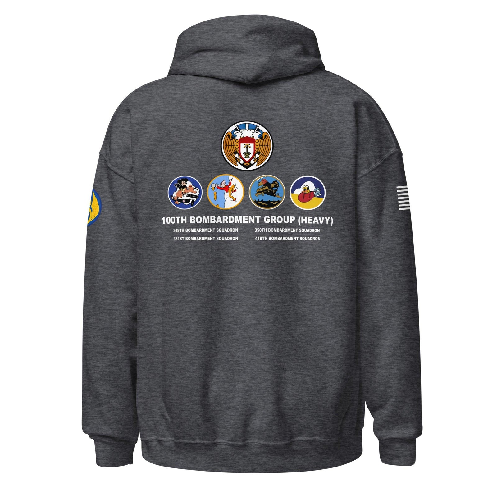 100th Bomb Group (H) Squadron Legacy WW2 Tribute Unisex Hoodie Tactically Acquired   