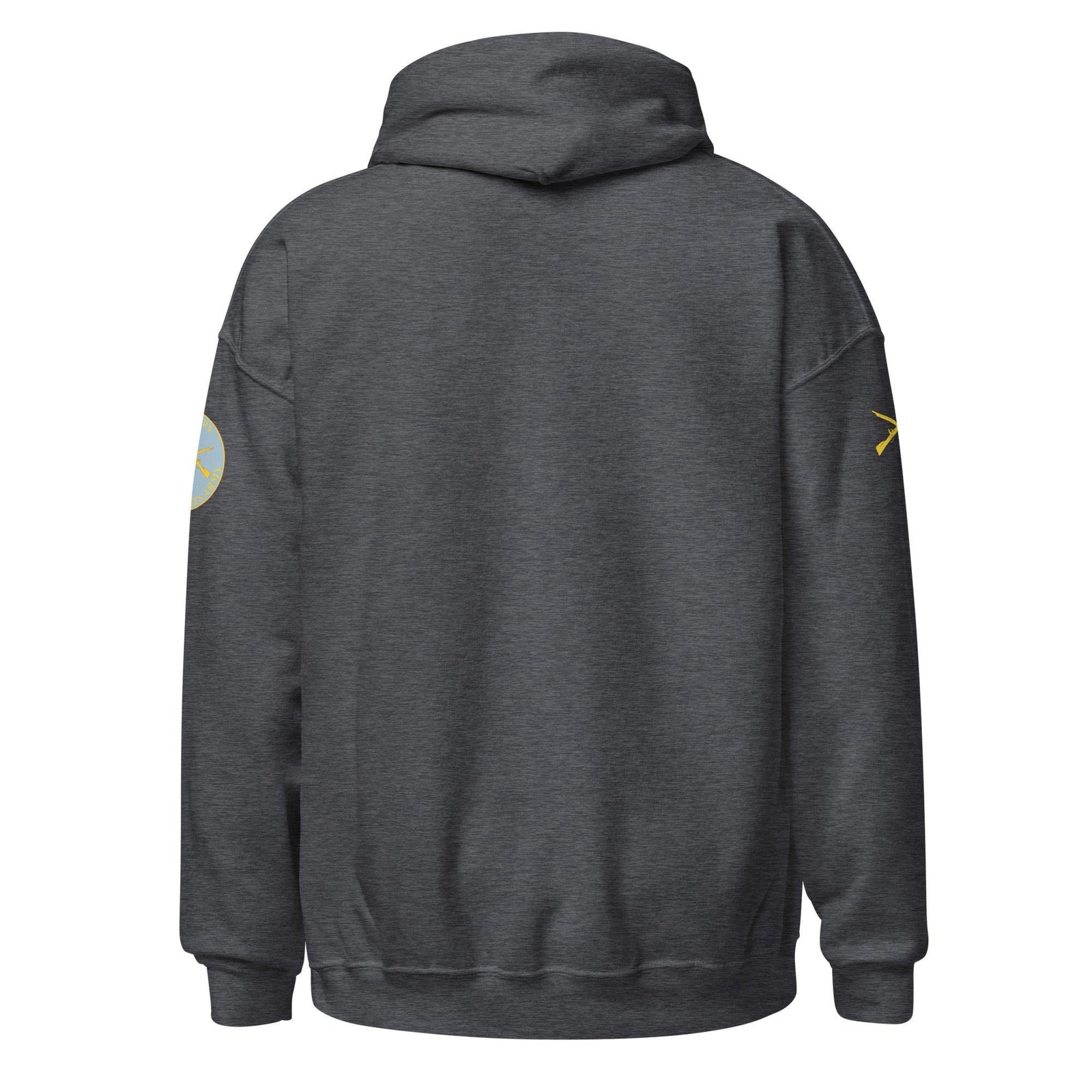 U.S. Army Infantry Branch Follow Me Emblem Unisex Hoodie Tactically Acquired   