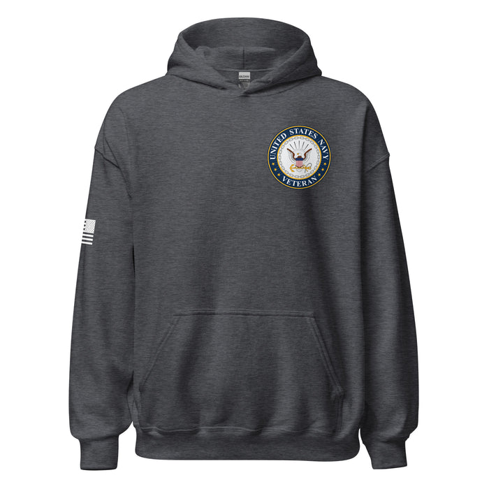 USS Barb (SSN-596) Submarine U.S. Navy Veteran Unisex Hoodie Tactically Acquired Dark Heather S 