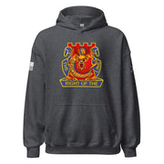 U.S. Army 14th Infantry Regiment Unisex Hoodie Tactically Acquired Dark Heather S 