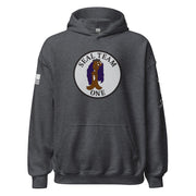U.S. Navy SEAL Team 1 Frogman Unisex Hoodie Tactically Acquired Dark Heather S 
