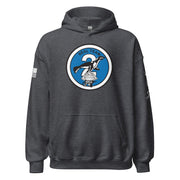 U.S. Navy SEAL Team 2 Frogman Unisex Hoodie Tactically Acquired Dark Heather S 