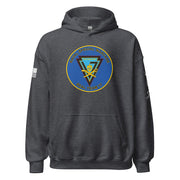 U.S. Navy SEAL Team 17 Frogman Unisex Hoodie Tactically Acquired Dark Heather S 