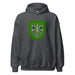 U.S. Army 10th Special Forces Group (10th SFG) Beret Flash Unisex Hoodie Tactically Acquired Dark Heather S 