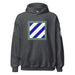 U.S. Army 3rd Infantry Division (3ID) Infantry Branch Unisex Hoodie Tactically Acquired Dark Heather S 