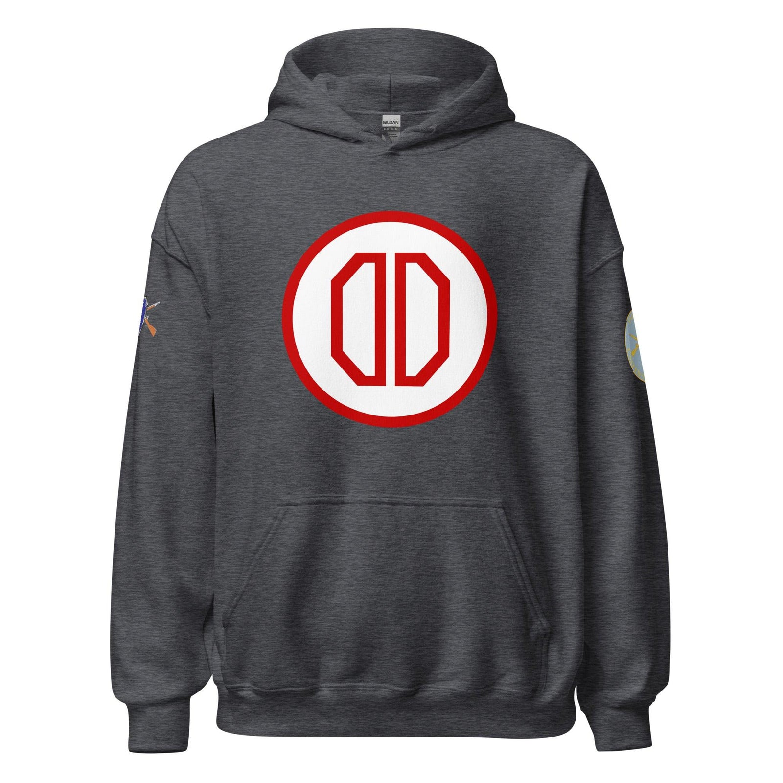 U.S. Army 31st Infantry Division (31ID) Infantry Branch Unisex Hoodie Tactically Acquired Dark Heather S 