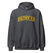 Filthy 13 506 PIR 101st Airborne WW2 Legacy Unisex Hoodie Tactically Acquired Dark Heather S 
