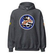349th Bombardment Squadron - 100th Bomb Group - Unisex Hoodie Tactically Acquired Dark Heather S 