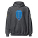 U.S. Army Infantry Branch Follow Me Emblem Unisex Hoodie Tactically Acquired Dark Heather S 