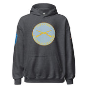 U.S. Army Infantry Branch Plaque Unisex Hoodie Tactically Acquired Dark Heather S 