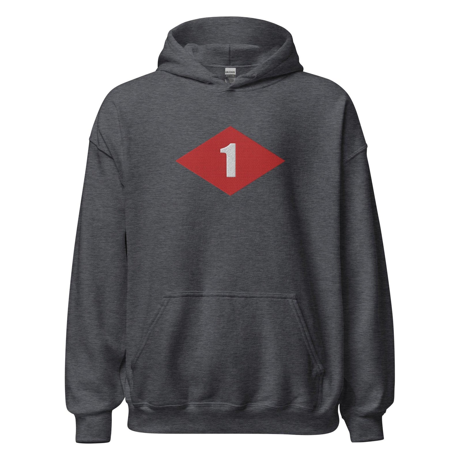 NMCB-1 Beep Embroidered Unisex Hoodie Tactically Acquired Dark Heather S 
