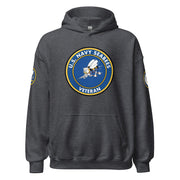U.S. Navy Seabees Veteran Unisex Hoodie Tactically Acquired Dark Heather S 