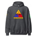 1st Armored Division Unisex Hoodie Tactically Acquired Dark Heather S 