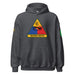 U.S. Army 6th Armored Division Unisex Hoodie Tactically Acquired Dark Heather S 