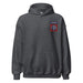 82nd Airborne Division Embroidered Left Chest Emblem Unisex Hoodie Tactically Acquired Dark Heather S 