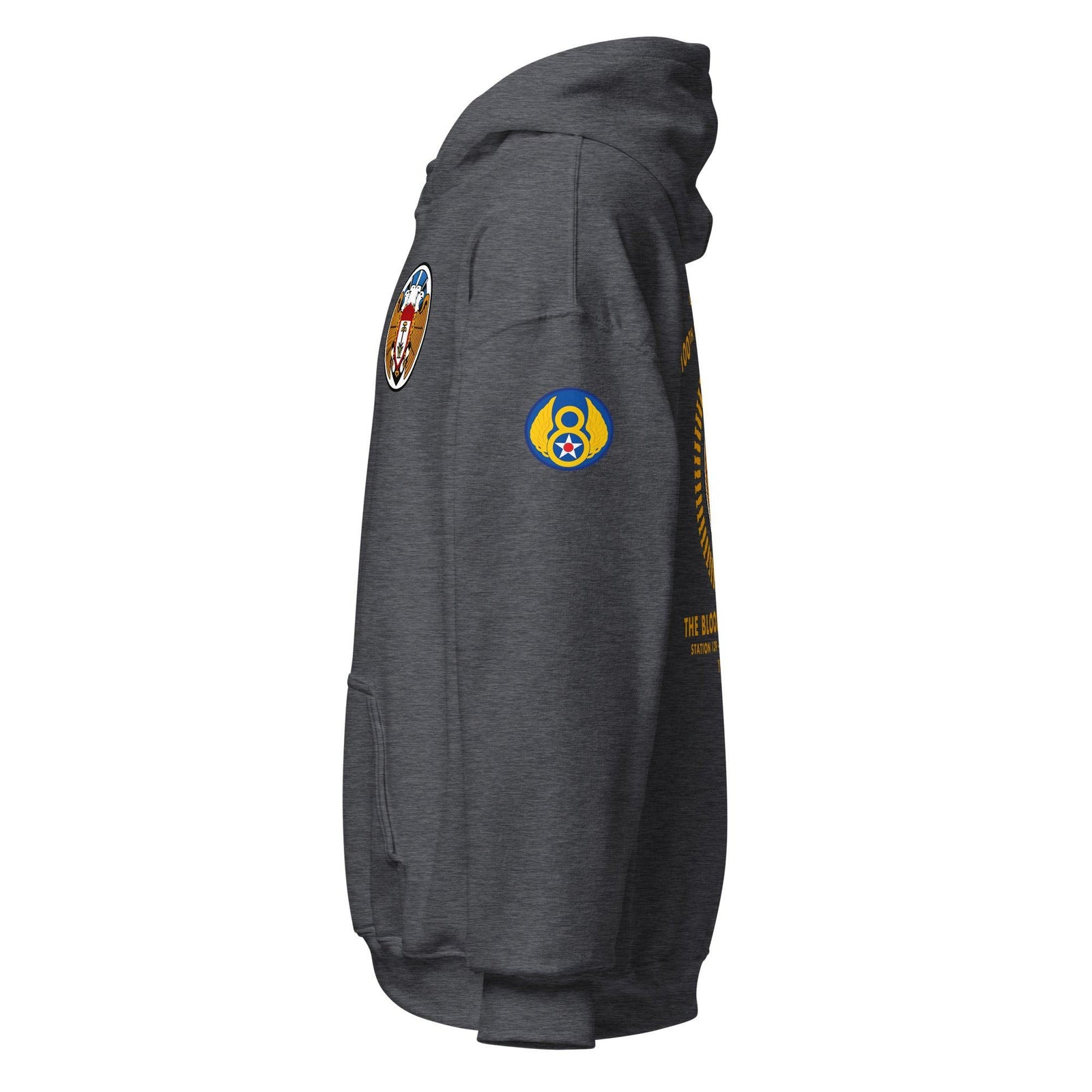 100th Bomb Group (Heavy) 'Bloody Hundredth' 8th Air Force Legacy Unisex Hoodie Tactically Acquired   